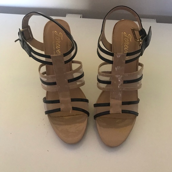 Cute Forever heels sz 9 - Picture 1 of 4